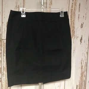 White House Black Market Black Skirt